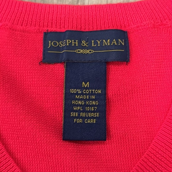 Joseph & Lyman Women’s Red Sweater Size M - Picture 3 of 3